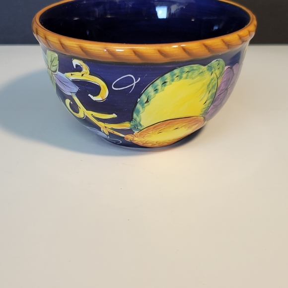 Tabletop Unlimited Villa Bellagio 4.5 inch Bowl  Hand Painted Decorative - Picture 2 of 9